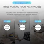 Lampa UV-C cu dubla sterilizare si senzor de prezenta, design italian FUPE, 38W