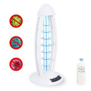 Lampa UV-C cu dubla sterilizare, telecomanda si timer, 38W - 60 mp