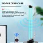 Lampa UV-C germicida fara ozon, telecomada, timer si senzor de prezenta, 38W