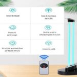 Lampa UV-C germicida fara ozon, telecomada, timer si senzor de prezenta, 38W