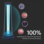 Lampa UV-C cu dubla sterilizare, V-TAC, functie delay si temporizator, 38W - 60 mp