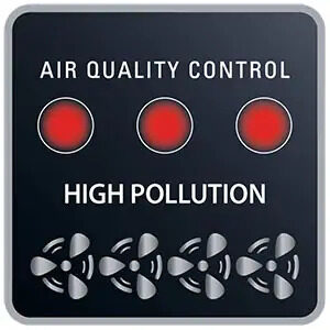Purificator aer ROWENTA Pure Air, 5 trepte viteza, 65W - 60 mp, eficienta 99.99%, alb