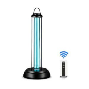 Lampa UV-C fara Ozon, telecomanda si temporizator, otel inoxidabil, 60W
