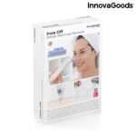 Aparat electric facial de curatare a punctelor negre Pore Off, InnovaGoods, portabil, 4 capete interschimbabile