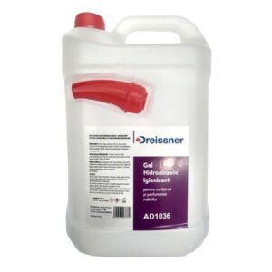 Gel igienizant pentru maini Dreissner, cu min. 70% alcool si palnie dozare, 5000 ml