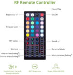 Banda LED RGB Novostela 16m, 480 Leduri, 36W, Telecomanda RF cu 44 butoane