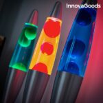 Lampa decorativa cu lava Magma InnovaGoods Home Design, 3 culori, 25W