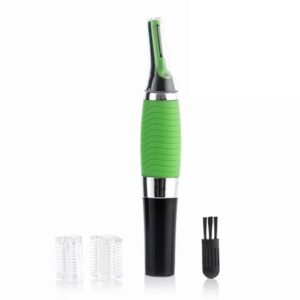 Trimmer electric cu precizie, iluminat LED, Wellness Beauté pentru par, barba, urechi, nas, sprancene