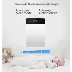 Purificator de aer 3 etape de filtrare + generator ioni negativi, Air Purifier, indicator calitate aer, telecomanda, senzor de praf, Alb