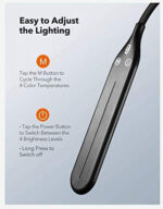 Lampa de podea LED TaoTronics TT-DL072, 10W, 4 temperaturi de culoare, 4 niveluri de luminozitate