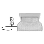 Dispozitiv de masaj picioare cu functie incalzire, telecomanda, termostat, interior imblanit