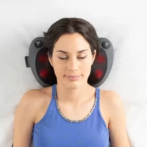 Aparat de masaj Shiatsu Shissage Innovagoods, infrarosu, 3 viteze, 20W
