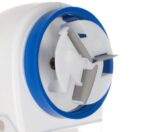 Aparat de curatat scame Malatex, putere mare 5W, 3 lame inox, perie de curatare, alimentare 220 V, alb
