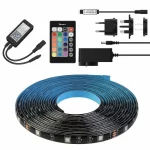 Banda LED Sonoff Wifi RGB L2 5m, Sincronizare Muzica, Waterproof IP65, Wifi, Bluetooth, Telecomanda
