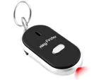 Breloc cu functie de localizare chei, LED, negru