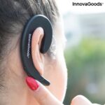 Casca cu suport pentru ureche Cearser Innovagoods, microfon, Bluetooth, acumulator, USB