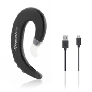 Casca cu suport pentru ureche Cearser Innovagoods, microfon, Bluetooth, acumulator, USB