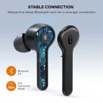 Casti audio In-Ear Taotronics TT-BH1001, True Wireless, Bluetooth 5.0, TWS USB-C