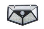 Lampa solara 100 LED-uri, senzor de miscare, senzor de lumina, 7W
