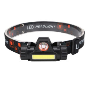 Lanterna de cap reincarcabila LED COB, 200 lm, USB, 2 moduri de iluminare