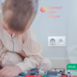 Priza inteligenta WiFi NOUS A8, 10A, control vocal, compatibil Google Assistant, Amazon Alexa