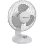 Ventilator de masa Esperanza cu oscilatie 90 grade, 35 cm diametru, 30W, 2 trepte de viteza