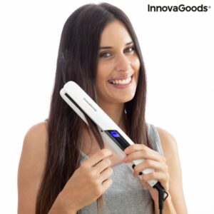Placa de par din ceramica cu abur Stemio InnovaGoods 36W Wellness Beauty