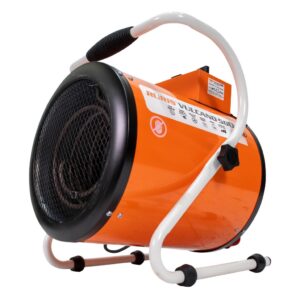 Aeroterma electrica Ruris VULCANO 500, 5000 W, 48 mp, 411mc/h, 3 trepte incalzire, termostat