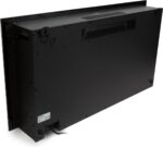 Semineu electric de perete incorporabil Bewello 3D, 9 teme de culori flacara, termostat, timer, control telecomanda, protectie la supraincalzire, 2 trepte de incalzire, 91 x 48 x 15 cm