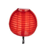 Ghirlanda luminoasa solara pentru gradina, cu 10 becuri multicolore, lungime 3 m, 2 moduri de iluminare
