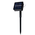 Ghirlanda luminoasa solara pentru gradina, cu 10 becuri multicolore, lungime 3 m, 2 moduri de iluminare