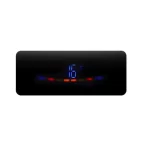 Panou radiant de incalzire cu Infrarosu, 1800W, control WI-FI si telecomanda, Termostat, Interior-Exterior, display LED, negru