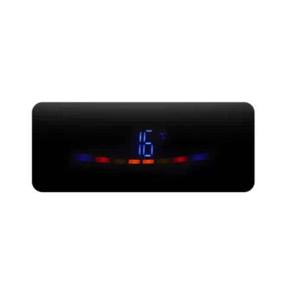 Panou radiant de incalzire cu Infrarosu, 1800W, control WI-FI si telecomanda, Termostat, Interior-Exterior, display LED, negru