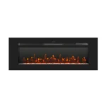 Semineu Electric 3D Luxe Fire incorporabil sau de perete cu Sunet busteni, Smart WIFI, 122 cm, 7 teme de culoare, Functie incalzire, Telecomanda, Timer, 1800W
