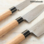 Set de cutite profesionale cu husa de transport Damas·Q Innovagoods