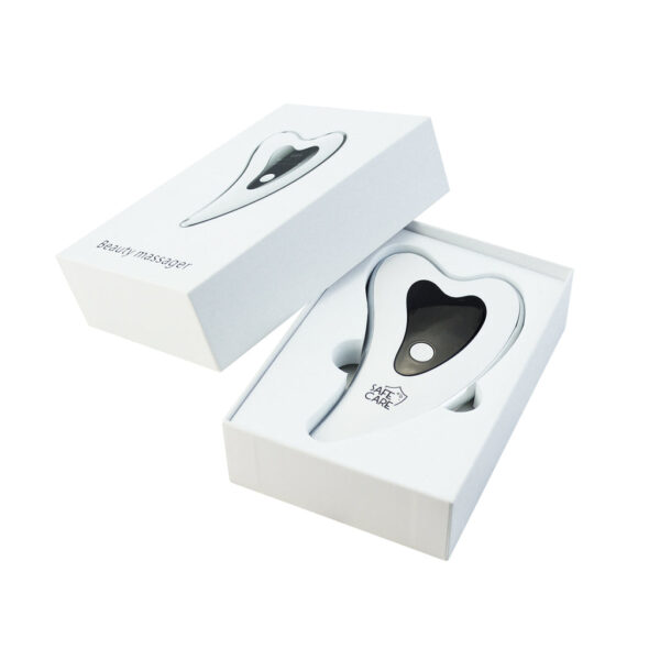 Dispozitiv de masaj facial fotonic Gua Sha pentru infrumusetare si intretinere, 13W, acumulator