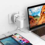 Adaptor priza Marea Britanie, Europe to UK, Tessan TS-611, EU - UK, 2 x USB - 2,4A, 10A