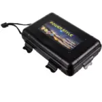 Lanterna LED Trizard XPE cu Functie UV, 5W, 700 lm, zoom x2000, Waterproof, Aluminiu, Alimentare Baterii sau Acumulator, negru