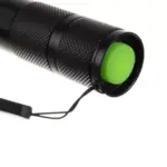Lanterna LED Trizard XPE cu Functie UV, 5W, 700 lm, zoom x2000, Waterproof, Aluminiu, Alimentare Baterii sau Acumulator, negru