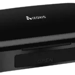 Casti Wireless In-ear Izoxis cu Ecran LCD si Powerbank, negre