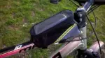 Geantuta de bicicleta cu compartiment pentru telefonul mobil, montare pe cadru, waterproof