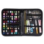 Trusa de croitorie Ruhhy cu ace pentru cusut, papiote, foarfeca si accesorii, 128 piese