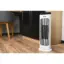 Radiator ceramic Smart WiFi, 2 trepte de incalzire, Termostat, Time, Telecomanda