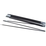 Cort turistic 4 persoane, rosu-albastru, 190 x 190 x 123 cm