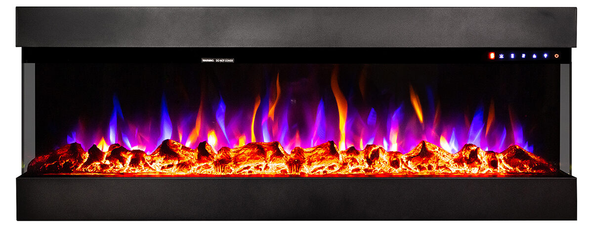 semineu electric incorporabil sau de perete 3d dalas imperial 4xl 30 de combinatii de culori 254 x 493 cm incalzire termostat telecomanda timer 1500w 81879