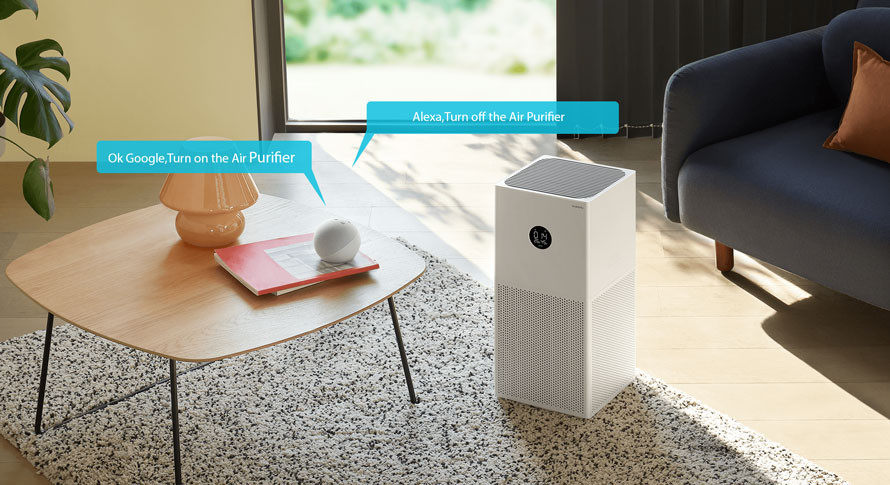 xiaomi smart air purifier 4 lite hlasistenti