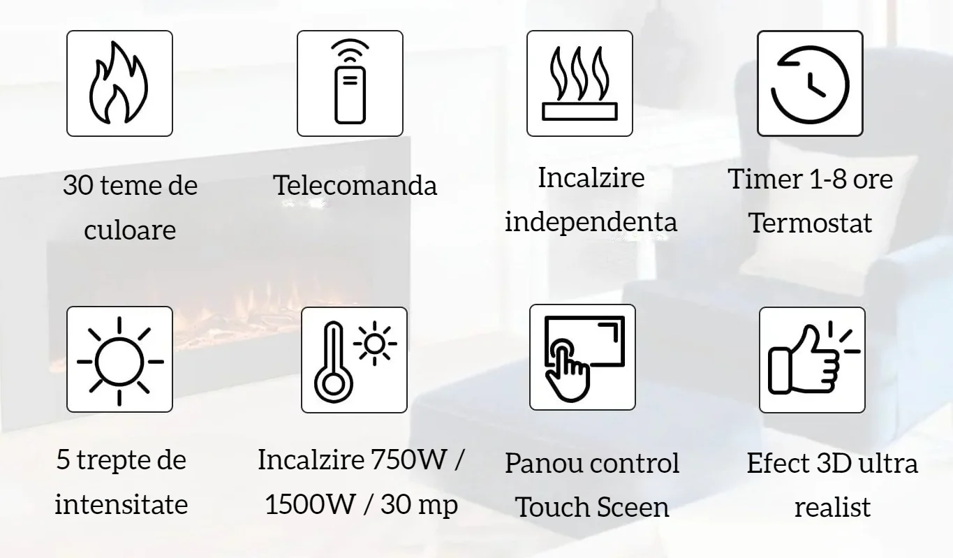 5 semineu electric de perete 3d dalas maxi 30 de combinatii de culori 127 x 485 cm incalzire termostat telecomanda timer 1500w 76030 20 1 1 1 1 1